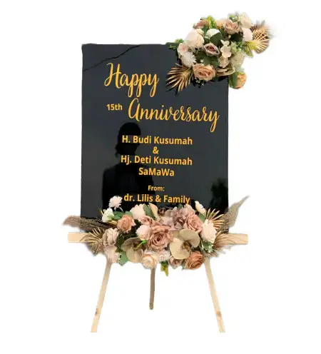 Papan Bunga Akrilik Semparuk